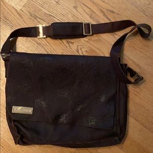 Leather dussault shoulder bag no tags unused